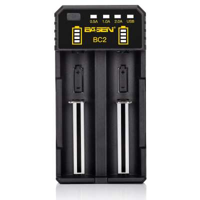 Basen BC2 18650 Battery Charger 3.7V Recharge li-ion Batteries Charger